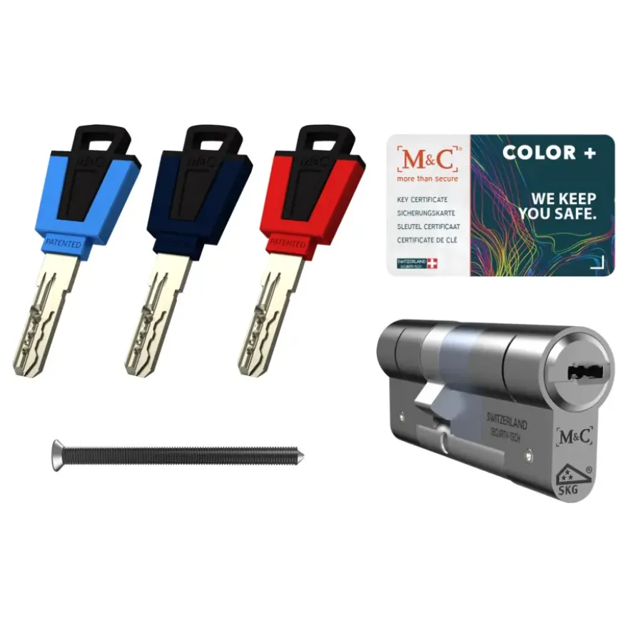 M&C veiligheidscilinder 32/47 mm SKG 3-sterren