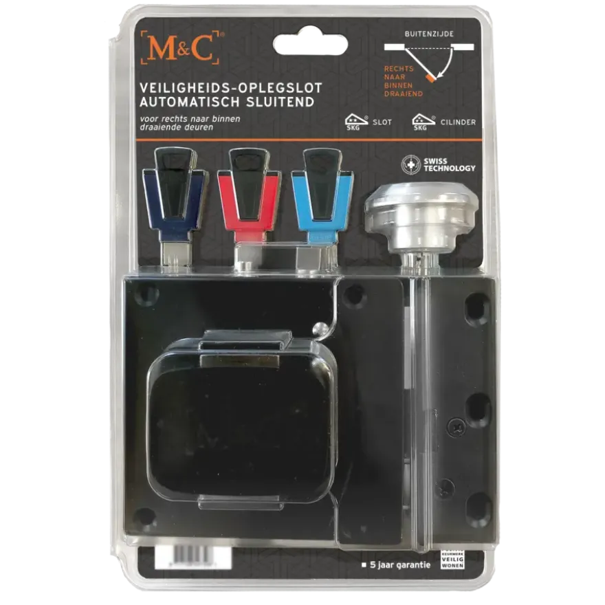 M&C veiligheidsoplegslot SKG 2-sterren rechts