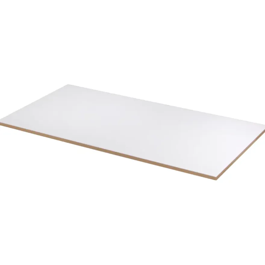 MDF-plaat wit gegrond 122 x 61 cm 18 mm
