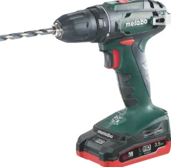 Metabo 18V accuboormachine BS18 + 2accu's 2.0Ah