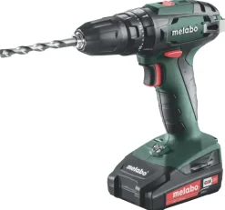Metabo 18V accu klopboormachine SB18 + 2 accu's 2.0Ah