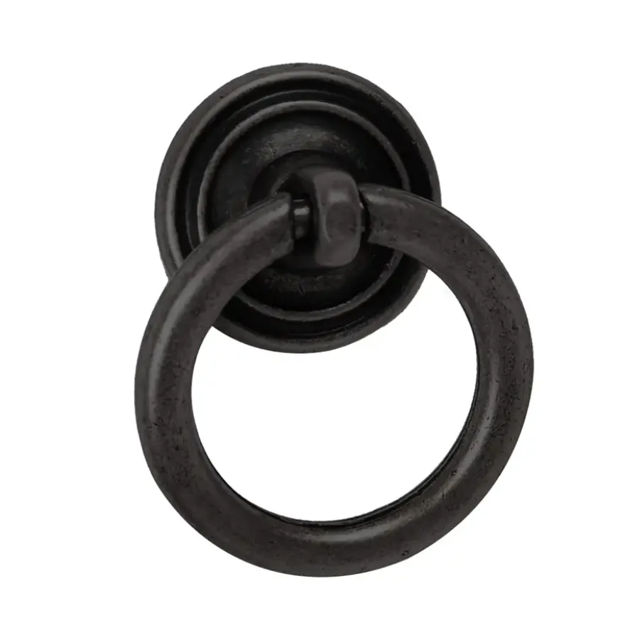 Meubelgreep ring Isa 32MM metaal zwart