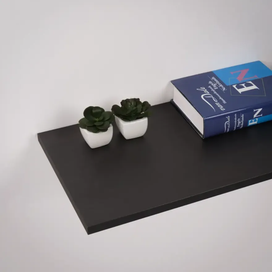 Meubelpaneel antraciet essen ABS fingerprint proof 120x40 cm 18 mm