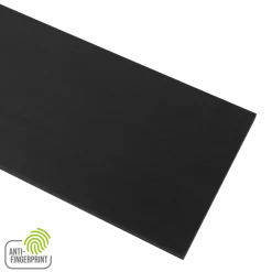 Meubelpaneel antraciet essen ABS fingerprint proof 120x40 cm 18 mm