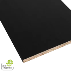 Meubelpaneel antraciet essen ABS fingerprint proof 240x60 cm 18 mm