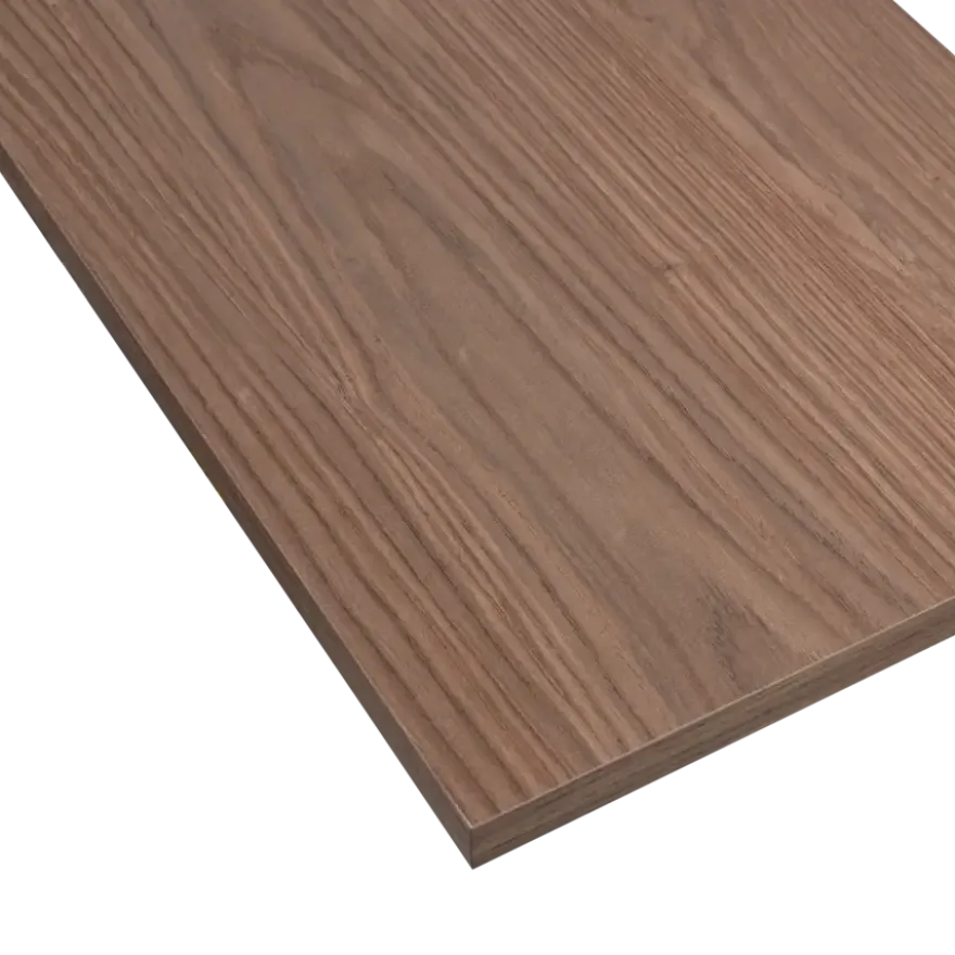Meubelpaneel bruin eiken ABS 120x40 cm 18 mm