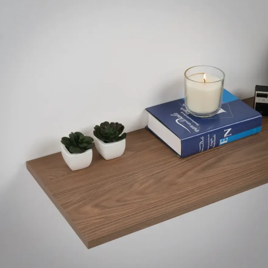 Meubelpaneel bruin eiken ABS 120x40 cm 18 mm