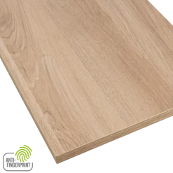 Meubelpaneel gebleekt eiken ABS fingerprint proof 120x30 cm 18 mm