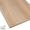 Meubelpaneel gebleekt eiken ABS fingerprint proof 80x40 cm 18 mm