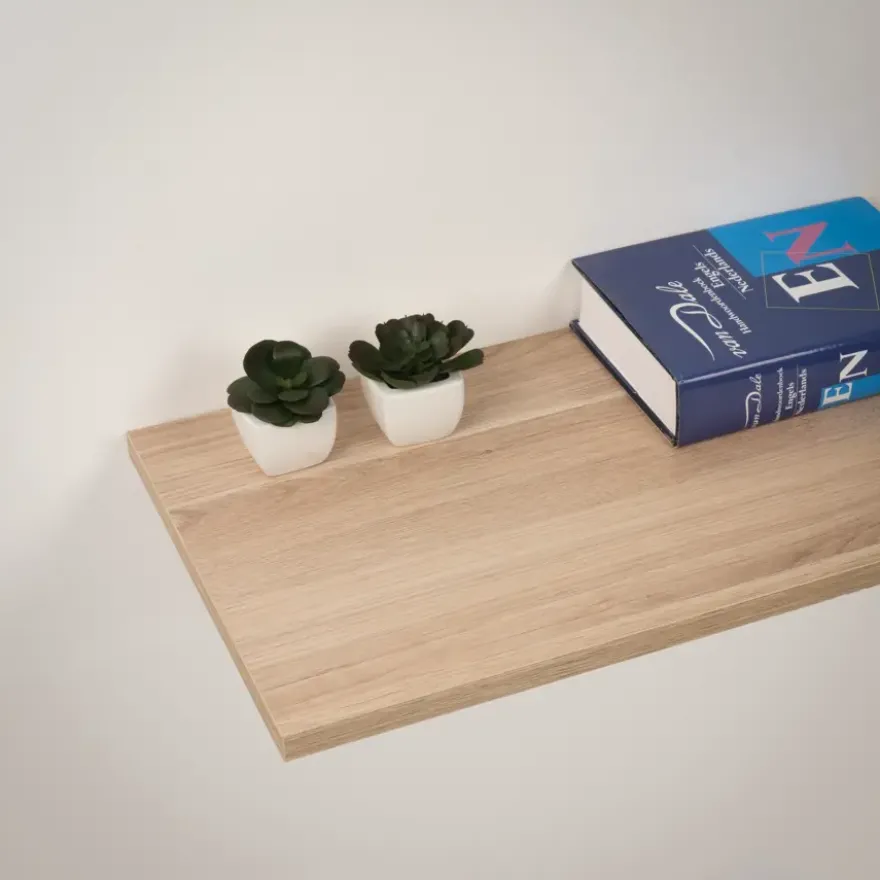 Meubelpaneel gebleekt eiken ABS fingerprint proof 80x40 cm 18 mm
