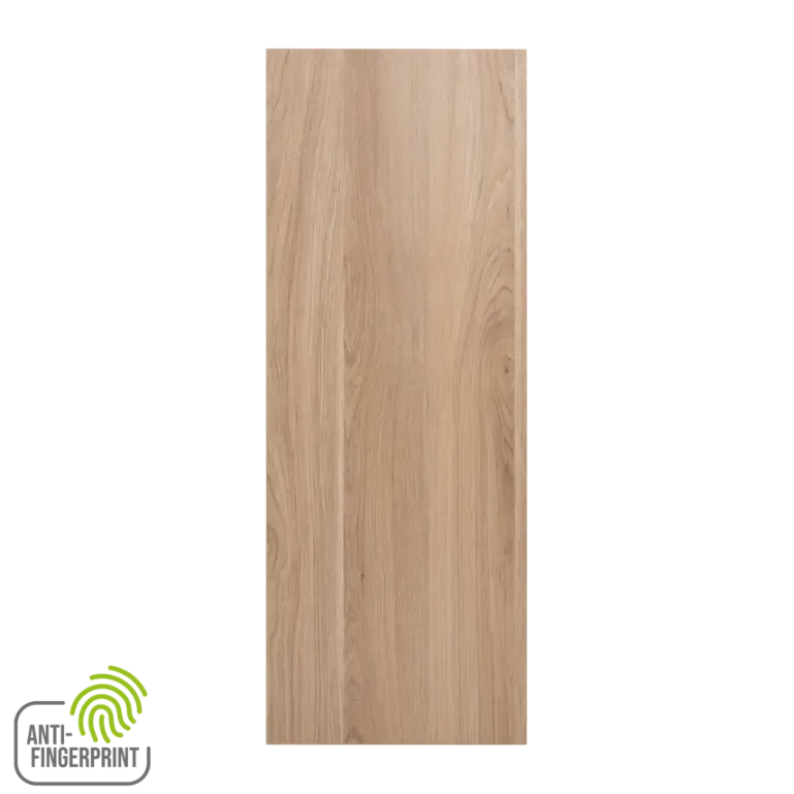 Meubelpaneel gebleekt eiken ABS fingerprint proof 80x40 cm 18 mm