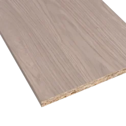 Meubelpaneel grijs eiken ABS 240x40 cm 18 mm