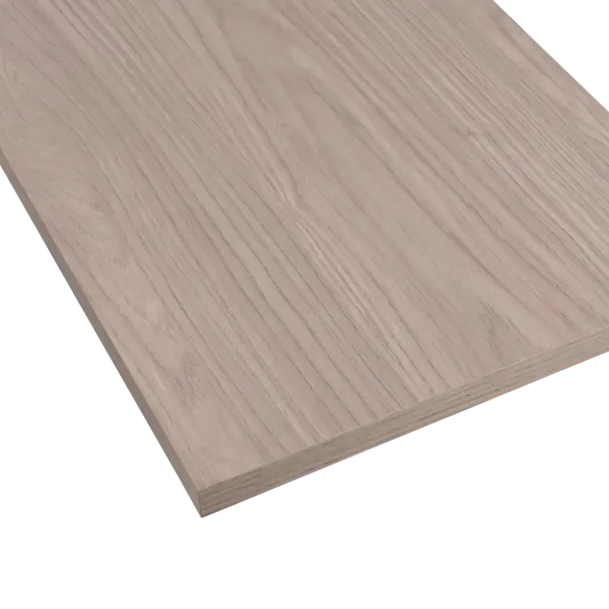 Meubelpaneel grijs eiken ABS 80x40 cm 18 mm