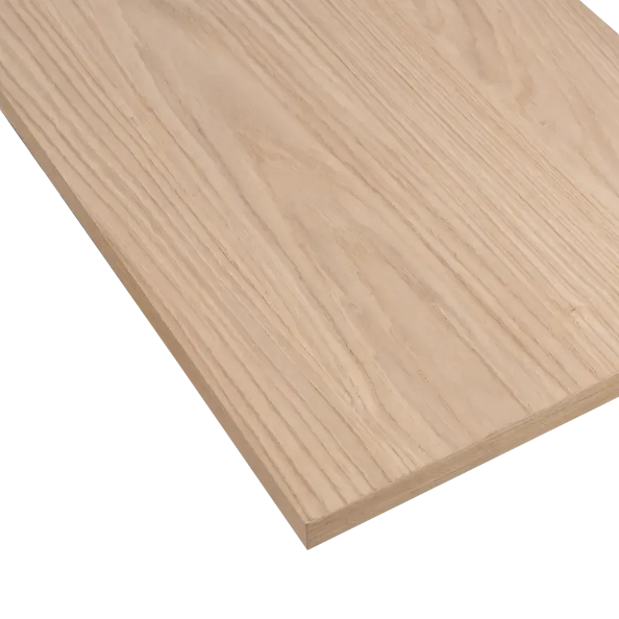 Meubelpaneel licht eiken ABS 120x40 cm 18 mm