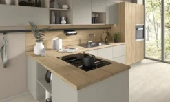 Meubelpaneel naturel eiken ABS 80x40 cm 18 mm