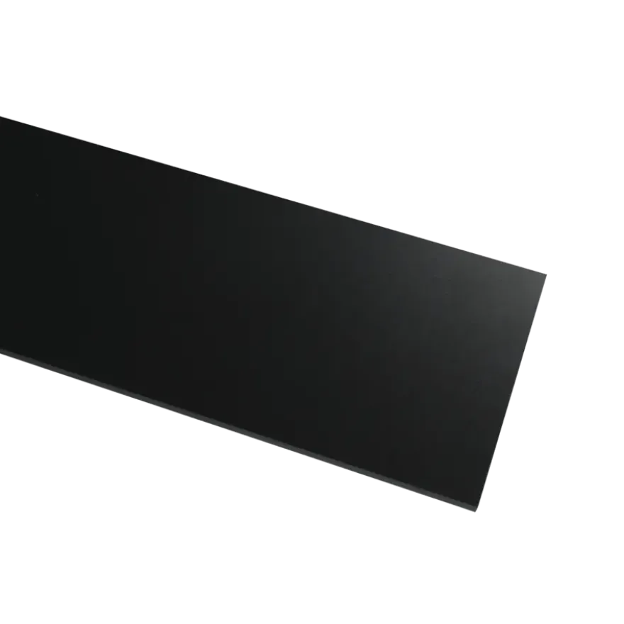 Meubelpaneel zwart 250 x 30 cm 18 mm