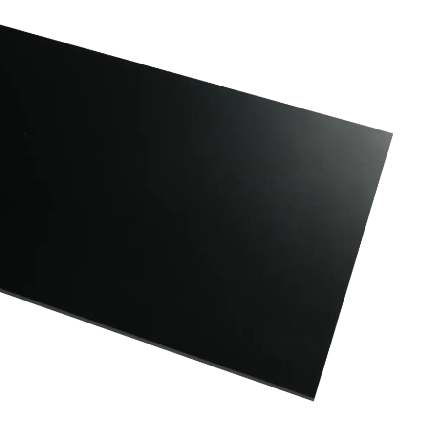 Meubelpaneel zwart 250 x 50 cm 18 mm