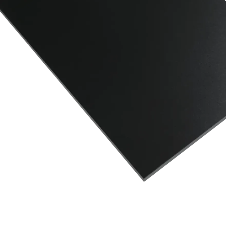 Meubelpaneel zwart 250 x 40 cm 18 mm