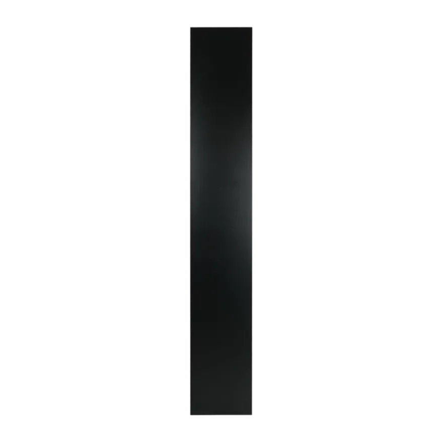 Meubelpaneel zwart 250 x 40 cm 18 mm
