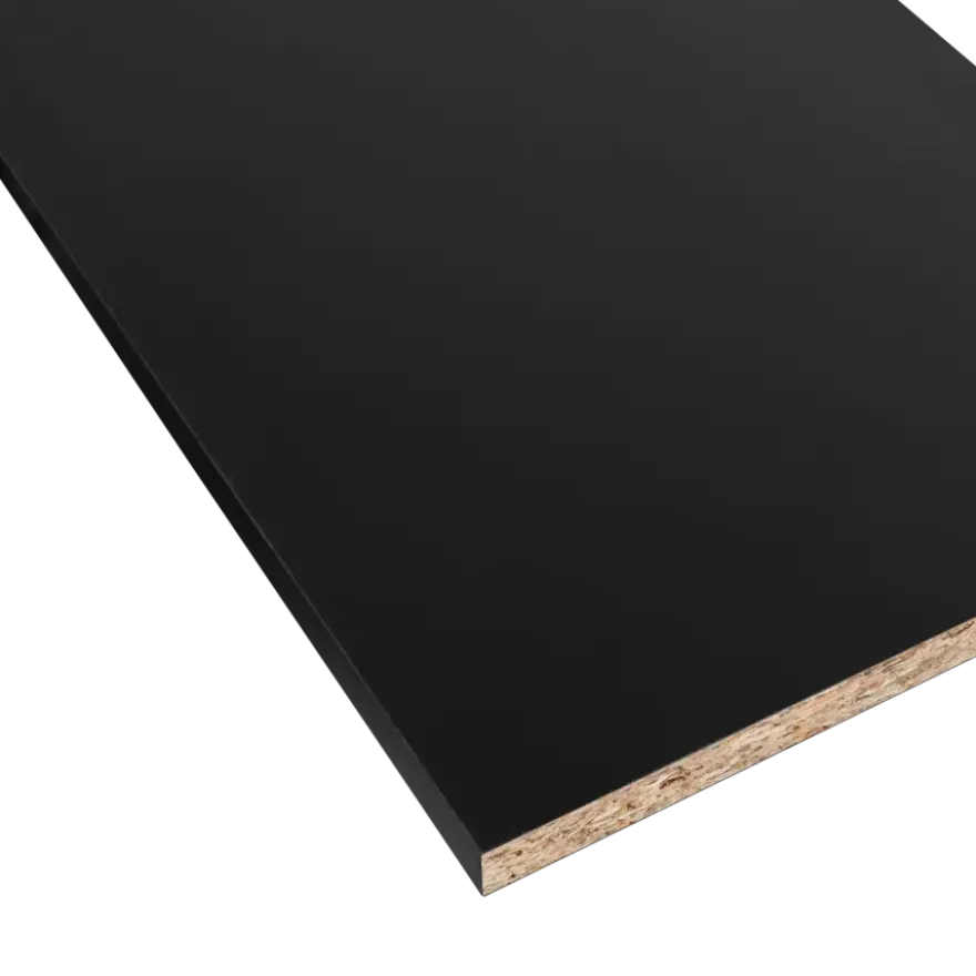 Meubelpaneel zwart ABS 240x30 cm 18 mm