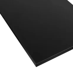 Meubelpaneel zwart ABS 120x40 cm 18 mm