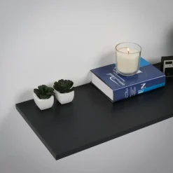 Meubelpaneel zwart ABS 80x30 cm 18 mm