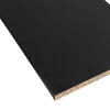 Meubelpaneel zwart eiken ABS 240x30 cm 18 mm