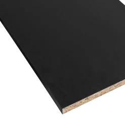 Meubelpaneel zwart eiken ABS 240x30 cm 18 mm