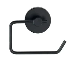 Milazzo toiletrolhouder mat zwart staal