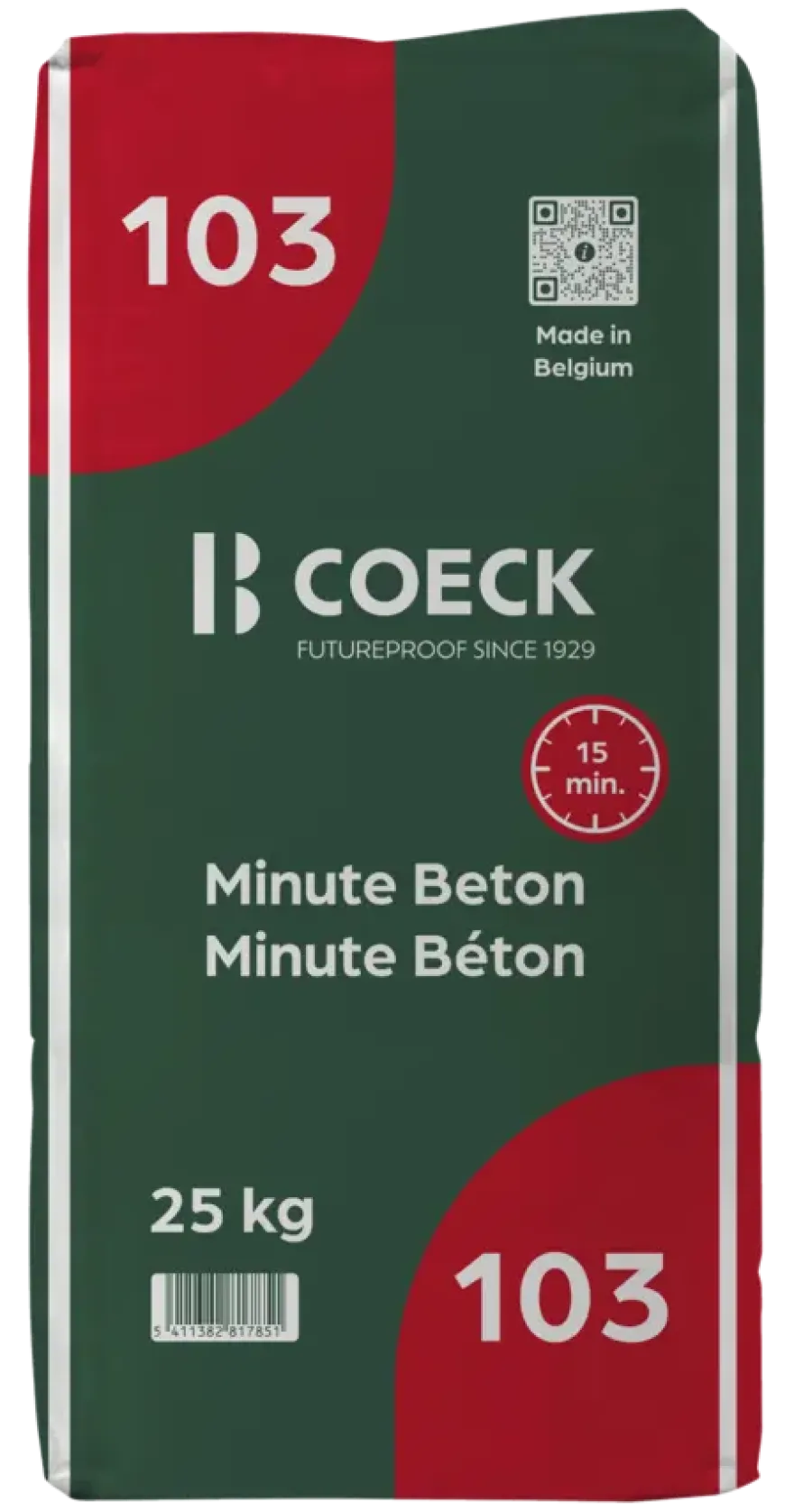 Minute-Beton snelbeton 25 kg