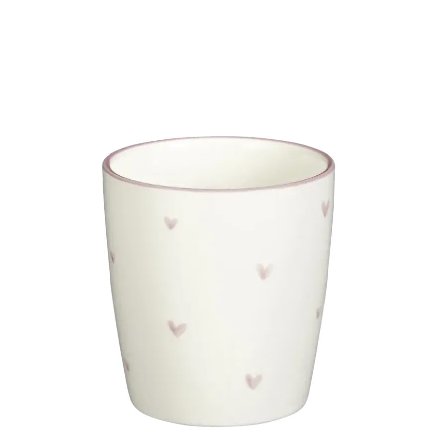 Mok roze - h9,5xd9cm