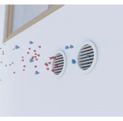 Monobloc airco WDH 429 PTC wit 2600W