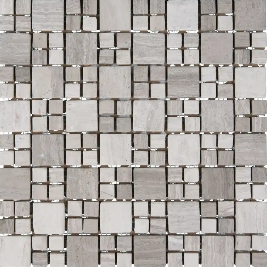 Mozaiek Beige/Taupe/Grijs 27 cm x 27 cm