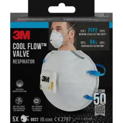 3M Stofmasker voor handmatig en machinaal schuren 8822