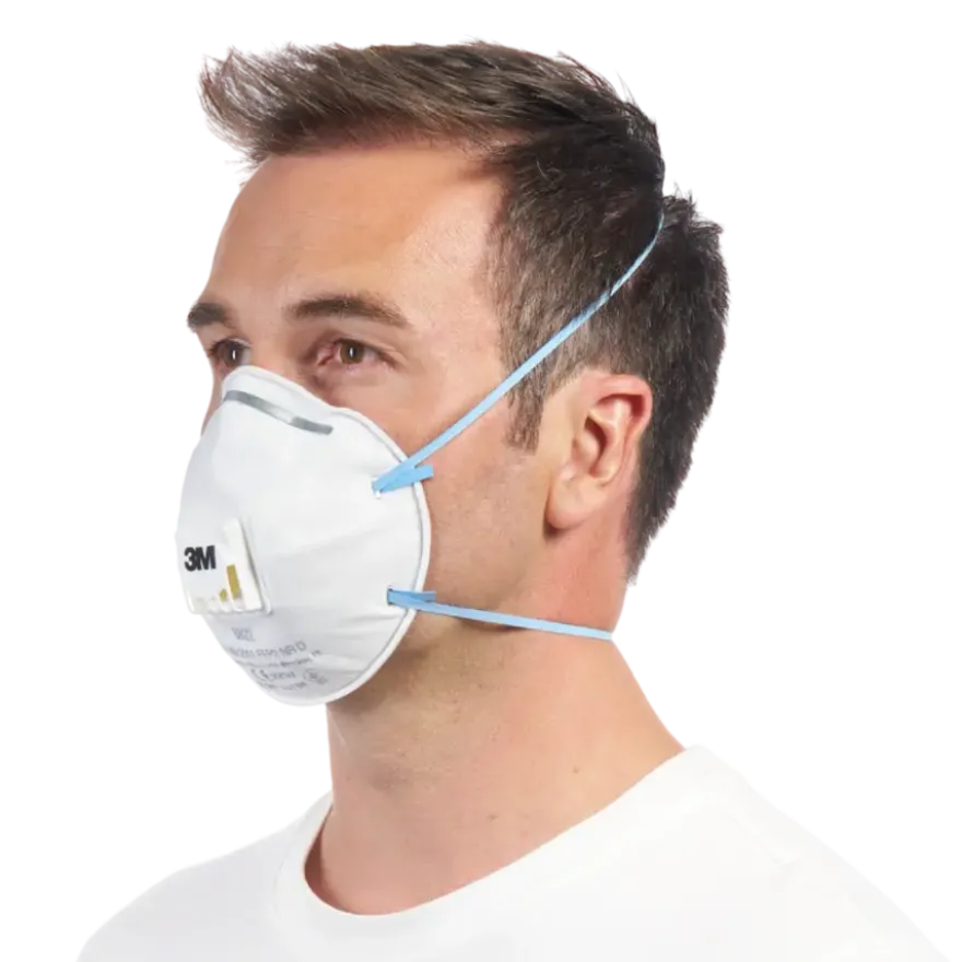 3M Stofmasker voor handmatig en machinaal schuren 8822