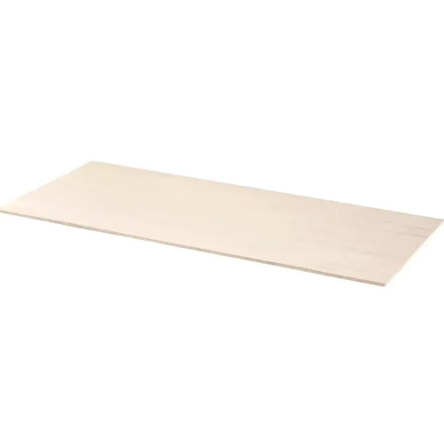 Multiplex plaat populieren 122 x 61 cm 9 mm