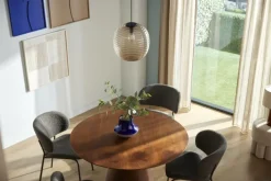 Muurdecoratie licht grijs FSC 100% - l50xb70xh2cm