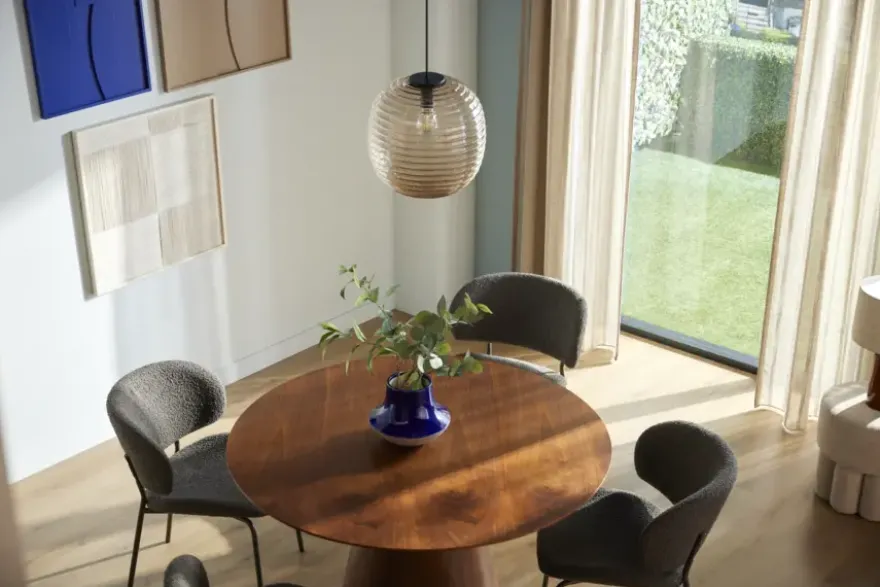 Muurdecoratie licht grijs FSC 100% - l50xb70xh2cm