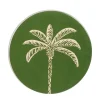Muurdecoratie palmboom groen - h1,5xd21cm