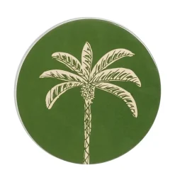 Muurdecoratie palmboom groen - h1,5xd21cm