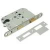NEMEF 1200 serie insteekcilinderslot binnendeur met rvs voorplaat binnendeur Doorn 50mm PC 55mm