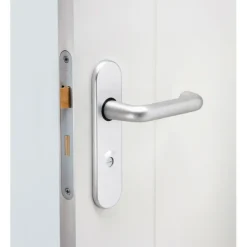 NEMEF 1200 serie insteekslot badkamerslot/wc-slot met rvs voorplaat Doorn 50mm PC 63mm