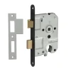 Nemef 1200 serie insteekslot cilinderslot met zwarte voorplaat Doorn 50mm PC55mm