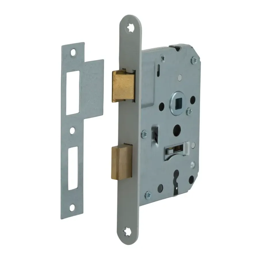NEMEF 1200 serie insteekslot met rvs voorplaat Doorn 50mm PC 55mm