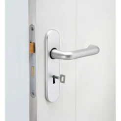 NEMEF 1200 serie insteekslot met rvs voorplaat Doorn 50mm PC 55mm