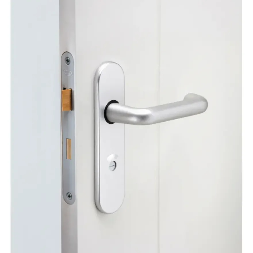 NEMEF 1200 serie slotset badkamerslot/wc-slot inclusief beslag Doorn 50mm PC 63mm