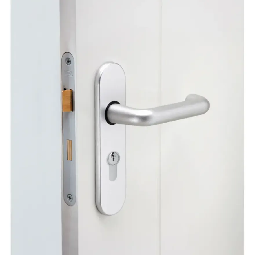 NEMEF 1200 serie slotset binnendeur inclusief beslag en cilinder Doorn 50mm PC 55mm