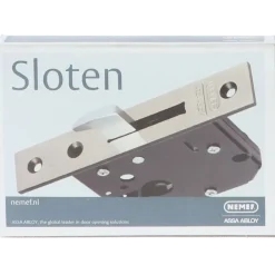 Nemef veiligheidsbijzetslot 4228/17-60mm SKG**