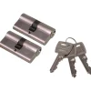 NEMEF veiligheidscilinder NF2 30/30 mm SKG 2-sterren gelijksluitend (2 stuks)