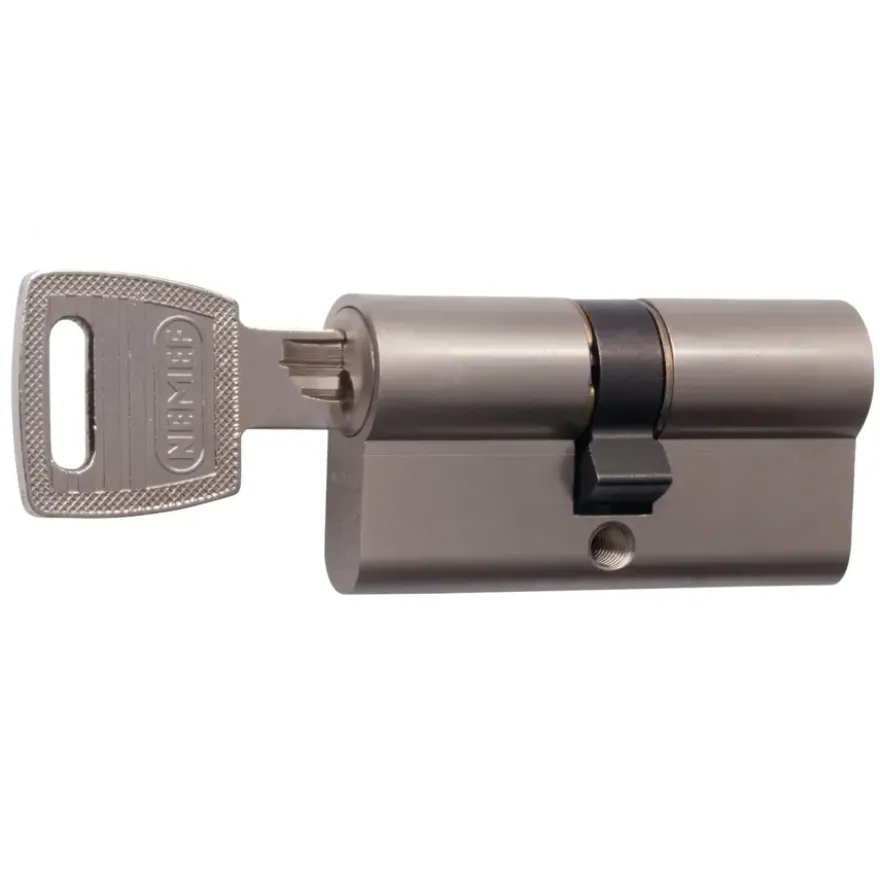 NEMEF veiligheidscilinder NF2 30/30 mm SKG 2-sterren gelijksluitend (4 stuks)